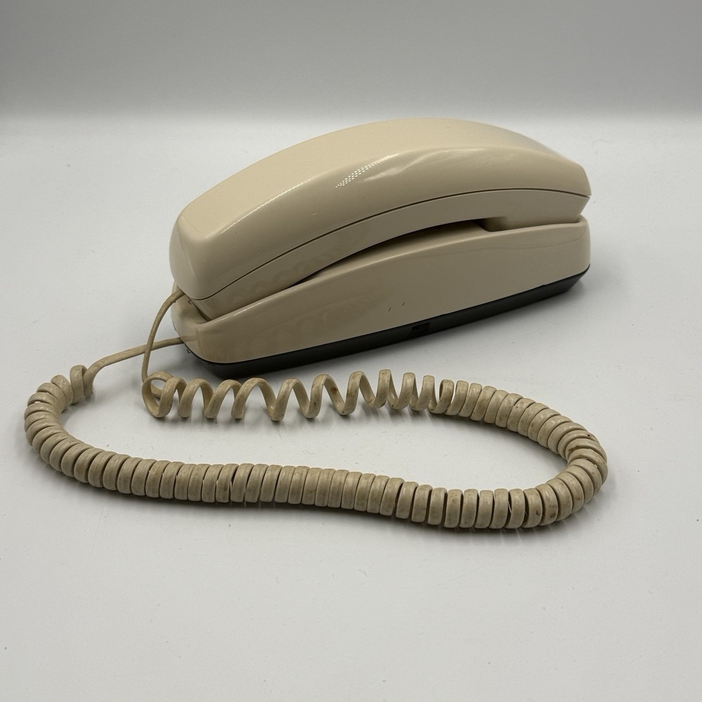 Vintage 1980's Bellsouth Model N473 Cream Beige Push Button Phone Not Tested